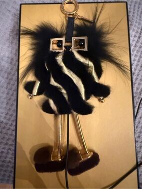 Black & Gold mink Fendi Witch power bank